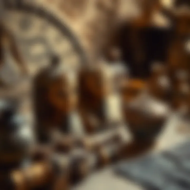 Historical artifacts from ancient Egypt