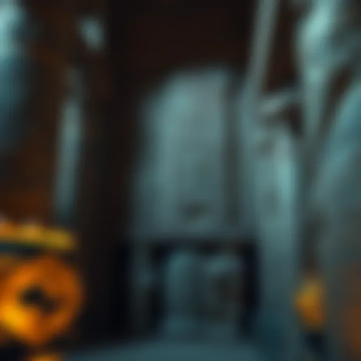 Ancient Egyptian temple showcasing hieroglyphs