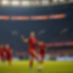 Tactical overview of AS Roma's playing style