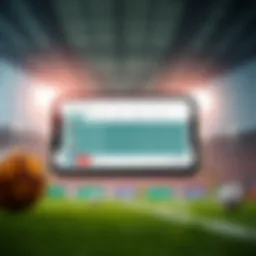 Modern baseball betting app interface showcasing live odds