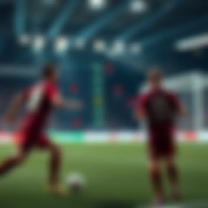 Statistical analysis of match flow in Belarus Regional League A