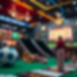 An overview of various online gambling platforms showcasing their unique features.