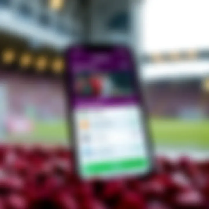 Dynamic interface of the Betway app showcasing various betting options