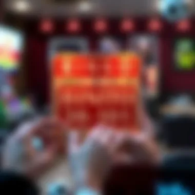 Illustration showcasing the rules of bingo in an engaging format