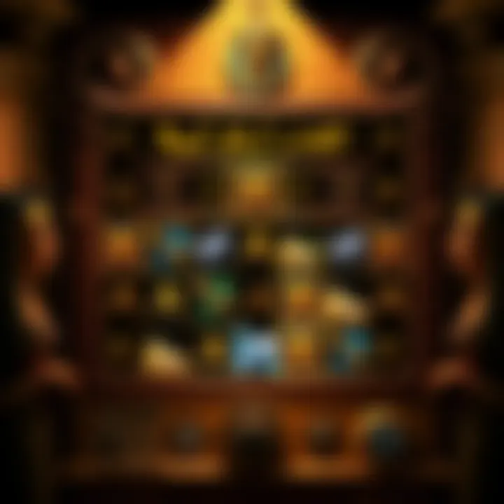 Exploring the Interface of Book of Dead Ancient Egypt themed slot game interface.