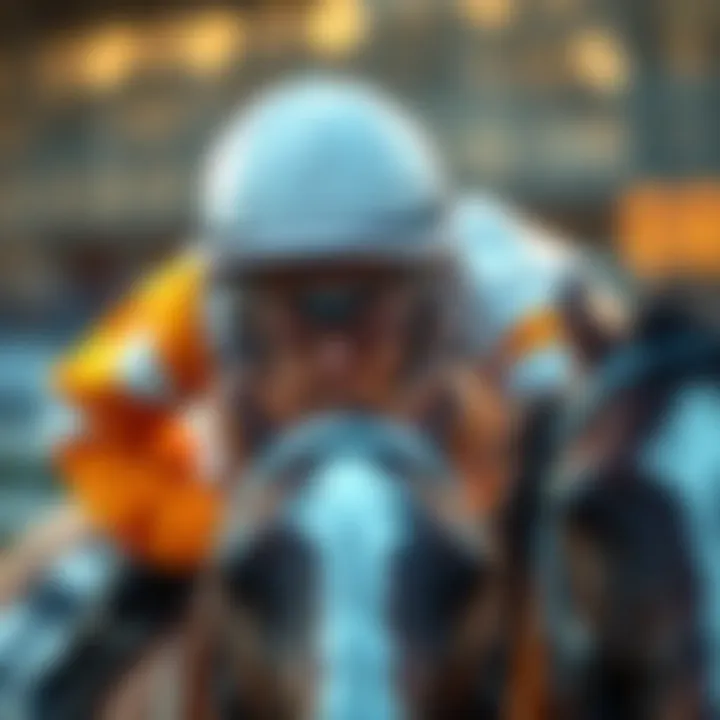Jockey in Action Close-up of a jockey in action during a race