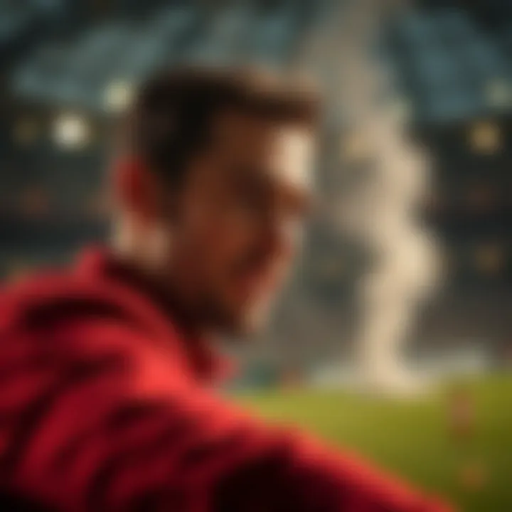 Illustration of strategic betting mindset