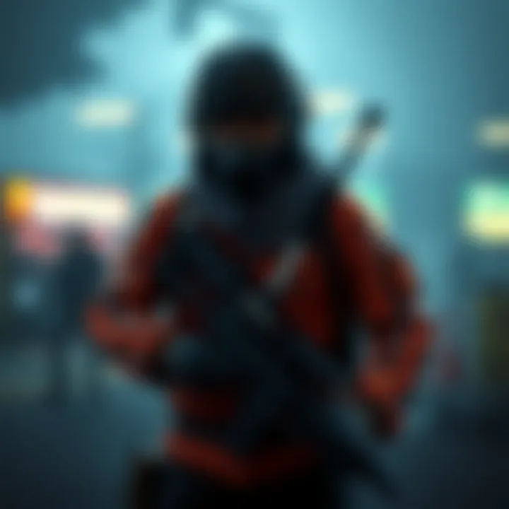 An artistic representation of the cultural impact of Division Mobile on gaming.