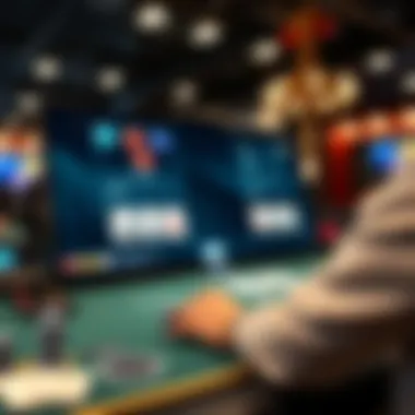 Dynamic User Interface Dynamic user interface of an online blackjack game