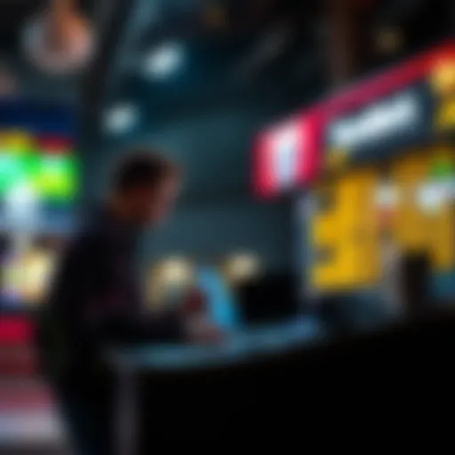 Conceptual illustration of evolution in online betting