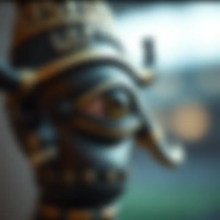 Symbol of the Eye of Horus in ancient Egyptian mythology