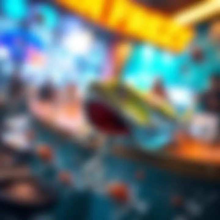 Unique Features in Fishin Frenzy Megaways Close-up of unique features in Fishin Frenzy Megaways