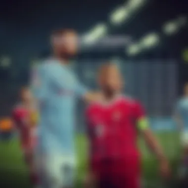 Individual player statistics for key players from both teams