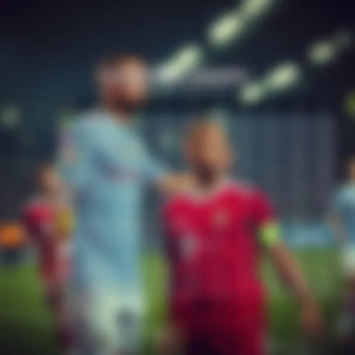 Individual player statistics for key players from both teams