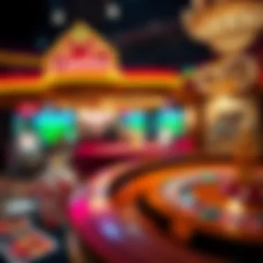 Variety of casino games available