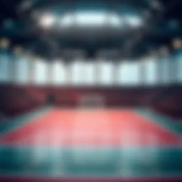 Futsal court dimensions and layout