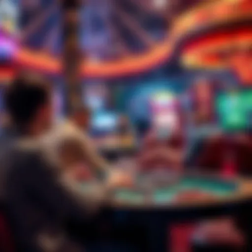 Diverse gambling games showcasing variety in gameplay