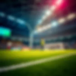 Dynamic betting environment on a sports field