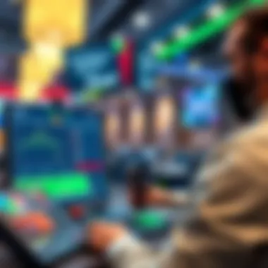 Advanced Technology in Betting A high-tech gaming interface showcasing advanced betting technology