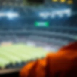 Insightful depiction of live betting interface