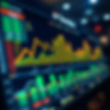 Statistical analysis chart showing live betting trends in tennis