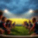 Overview of LVP Superleague teams competing in a match