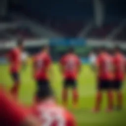 Tactical formation of Madura United during a match