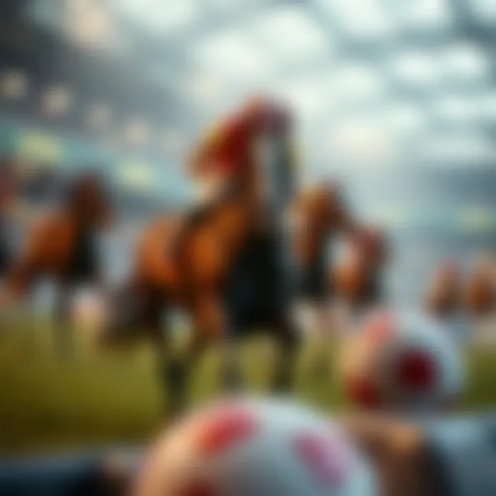Visual representation of various betting types