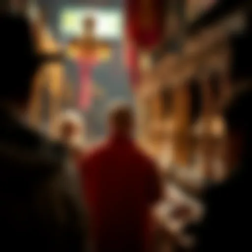 Historical depiction of Matka gambling