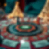 Monopoly game board with intricate details