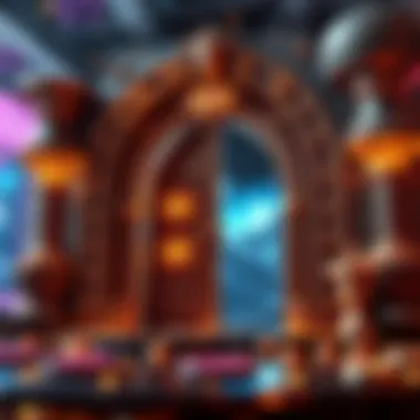 Gameplay Mechanics of Olympus Door Slot Visual of modern slot gameplay mechanics