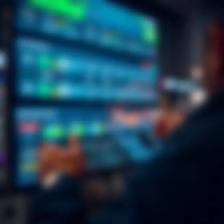 Exploring Digital Betting Platforms A digital interface showcasing various betting options