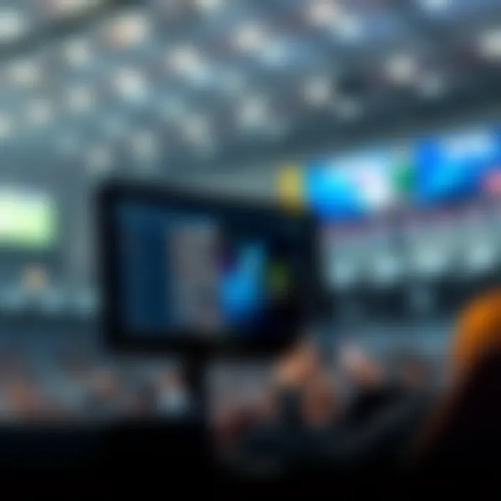 Conceptual illustration of online betting risks