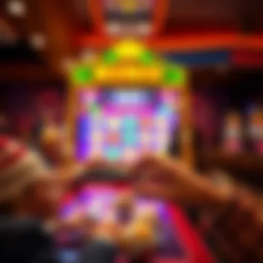 Engaging Bingo Gameplay Vibrant online bingo game interface