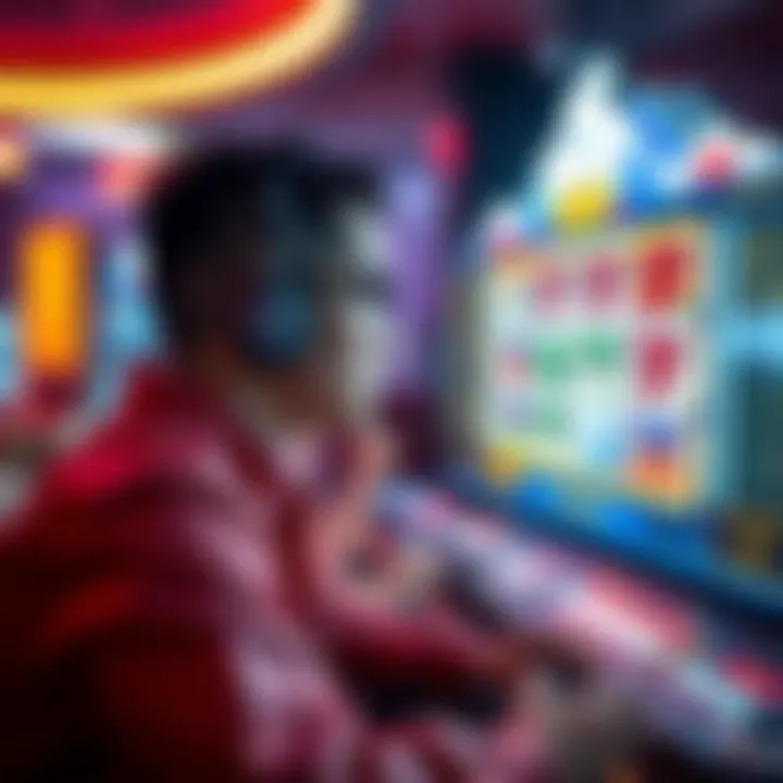 The Future of Online Slot Gaming Futuristic depiction of online gaming technology