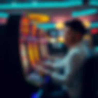 Mastering Slot Gaming Strategies Strategic play in action at a slot machine