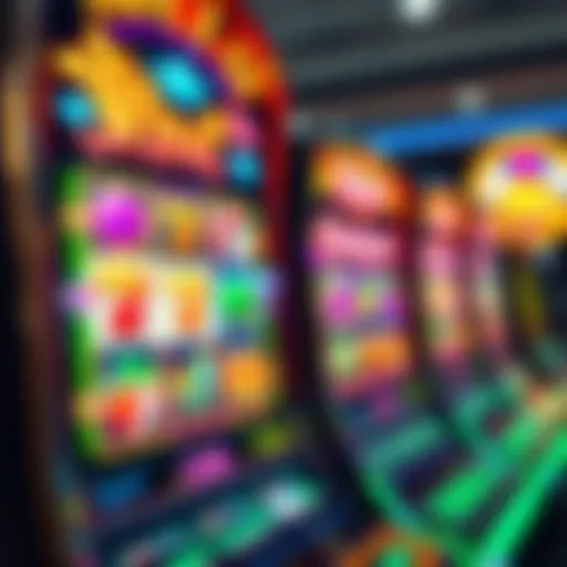 A visually captivating online slot machine interface showcasing vibrant graphics and symbols