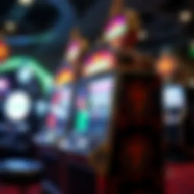 Historical evolution of slot games showcasing iconic machines