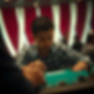 Psychological elements in poker