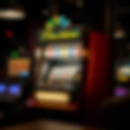 A vintage poker machine showcasing the evolution of video poker.