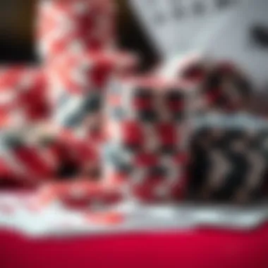 Poker Chips and Cards A close-up view of poker chips and cards