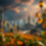 An enchanting view of the fantasy world in Ragnarok Again