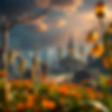 An enchanting view of the fantasy world in Ragnarok Again