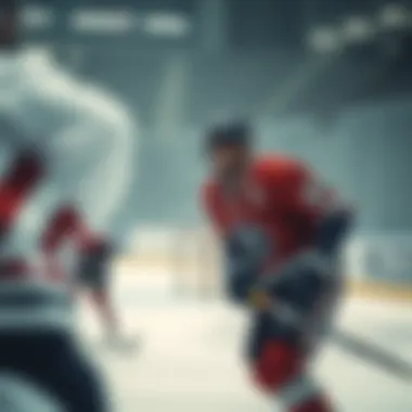 Russian Hockey on Global Stage International competition featuring Russian hockey team