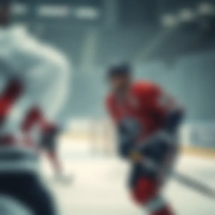 Russian Hockey on Global Stage International competition featuring Russian hockey team