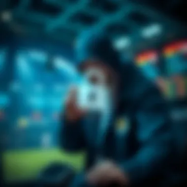 Ensuring a Secure Betting Experience An illustration of a secure online betting environment emphasizing user safety and privacy