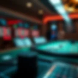 Visual representation of online casino security measures