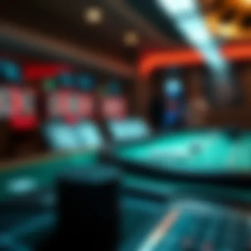 Visual representation of online casino security measures