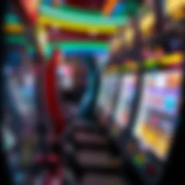 Exciting gameplay on a slot machine