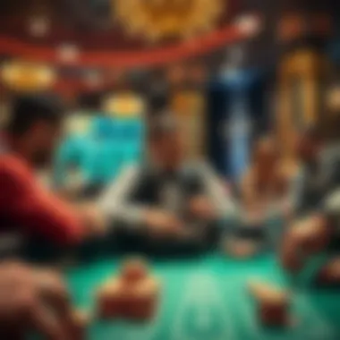 Action-Packed Speed Baccarat Game Scene